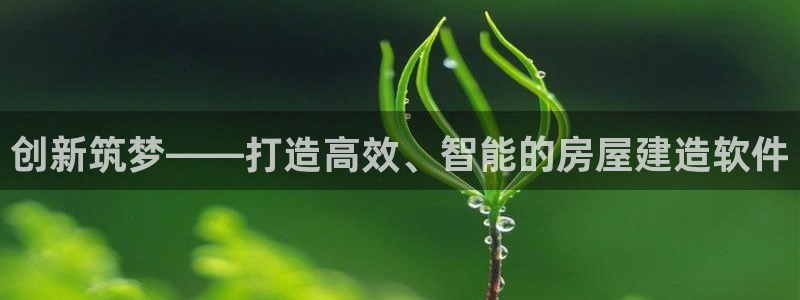 安信12娱乐注册：创新筑梦——打造高效、智能的房屋建造软件