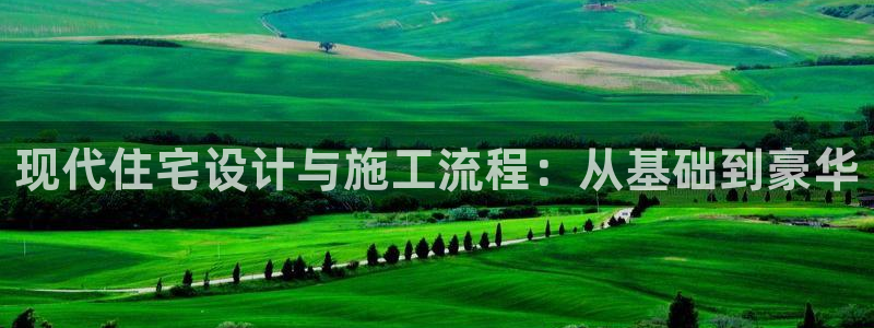 安信12下载：现代住宅设计与施工流程：从基础到豪华