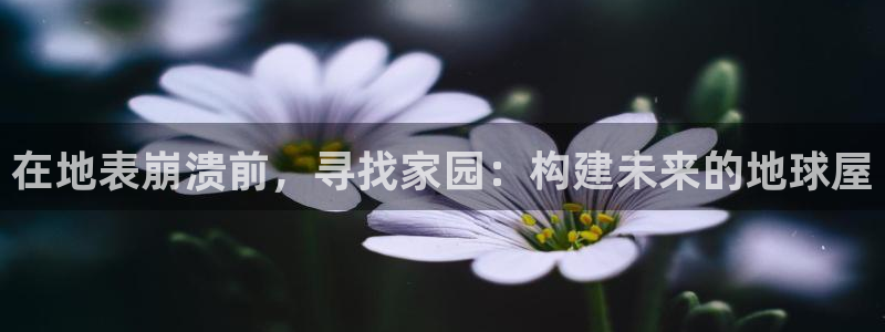 安信12位资金账号：在地表崩溃前，寻找家园：构建未来的地球屋