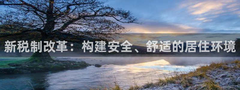 安信12注册咋7O777：新税制改革：构建安全、舒适的居住环境