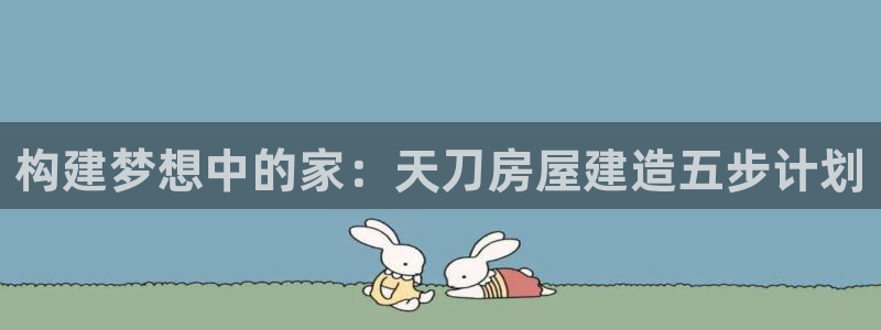 安信12平台的网址：构建梦想中的家：天刀房屋建造五步计划