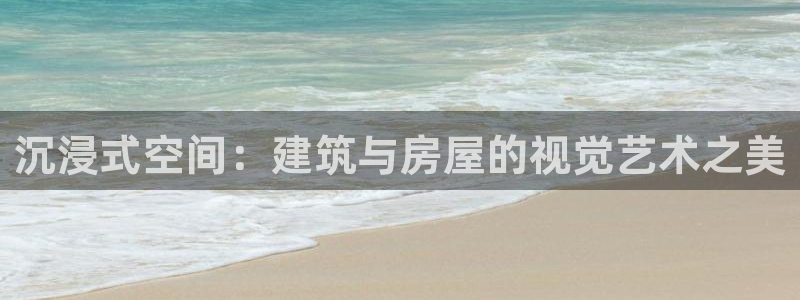 安信12级：沉浸式空间：建筑与房屋的视觉艺术之美