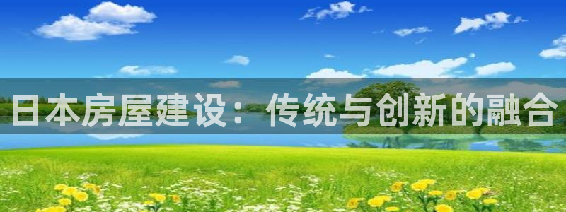 安信12级灯牌：日本房屋建设：传统与创新的融合