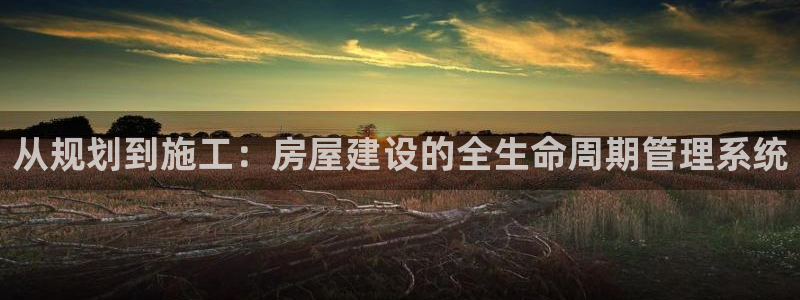 安信12专用挂机：从规划到施工：房屋建设的全生命周期管理系统