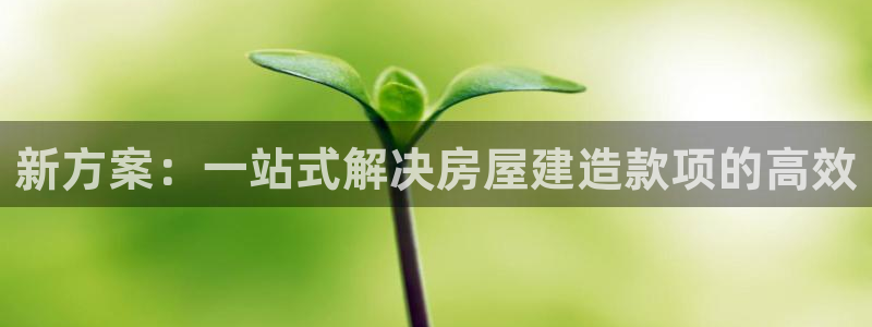 安信12周年庆：新方案：一站式解决房屋建造款项的高效