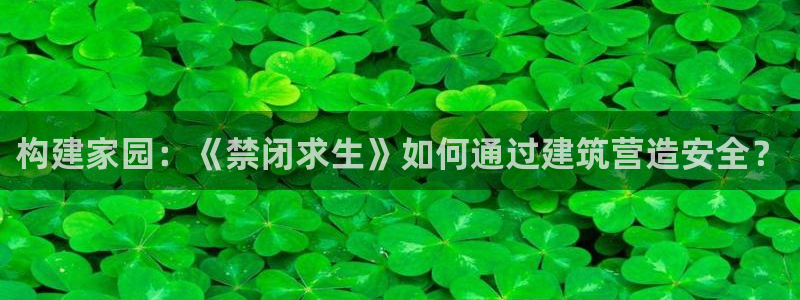 奇安信12流转场：构建家园：《禁闭求生》如何通过建筑营造安全？