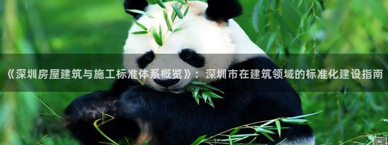 安信esp12：《深圳房屋建筑与施工标准体系概览》：深圳市在建筑领域的标准化建设指南